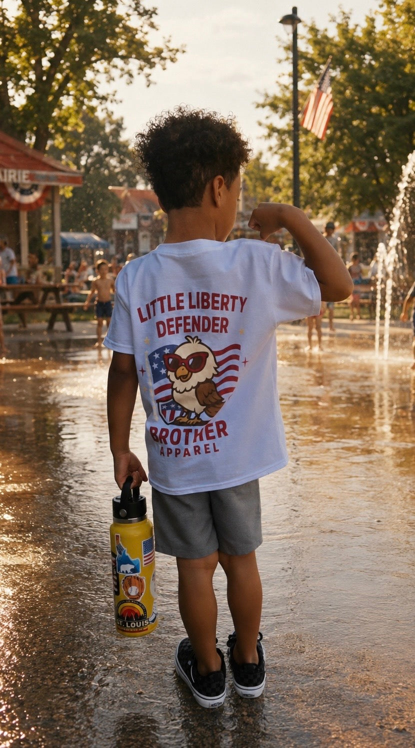 Little Liberty Defender Kids Tee