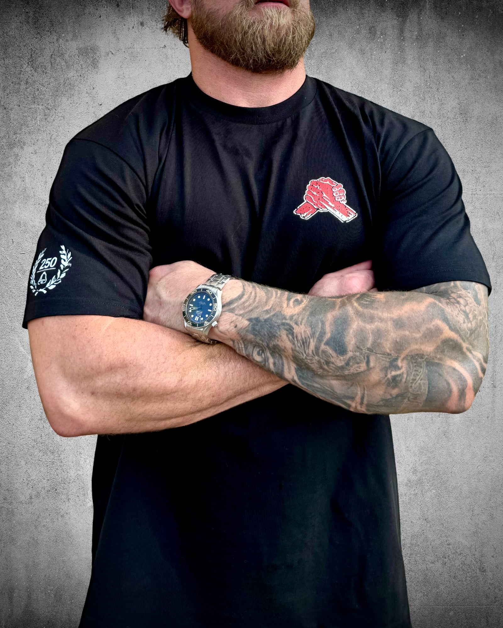 Black Raise Hell Stay Free Patriotic Graphic Tee front by Brother Apparel