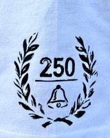 America 250th sleeve graphic on Raise Hell Stay Free Tee by Brother Apparel