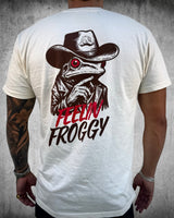Feelin Froggy Heavyweight Patriotic T-Shirt | Brother Apparel