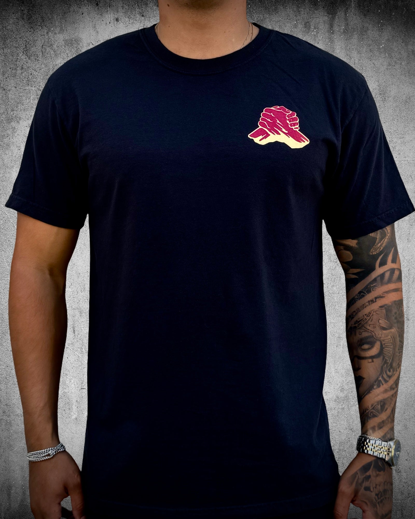 Front chest logo High Speed Dirt tee – Veteran Owned Patriotic Apparel