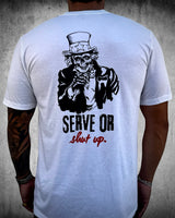 Serve or Shut Up Patriotic T-Shirt | Brother Apparel