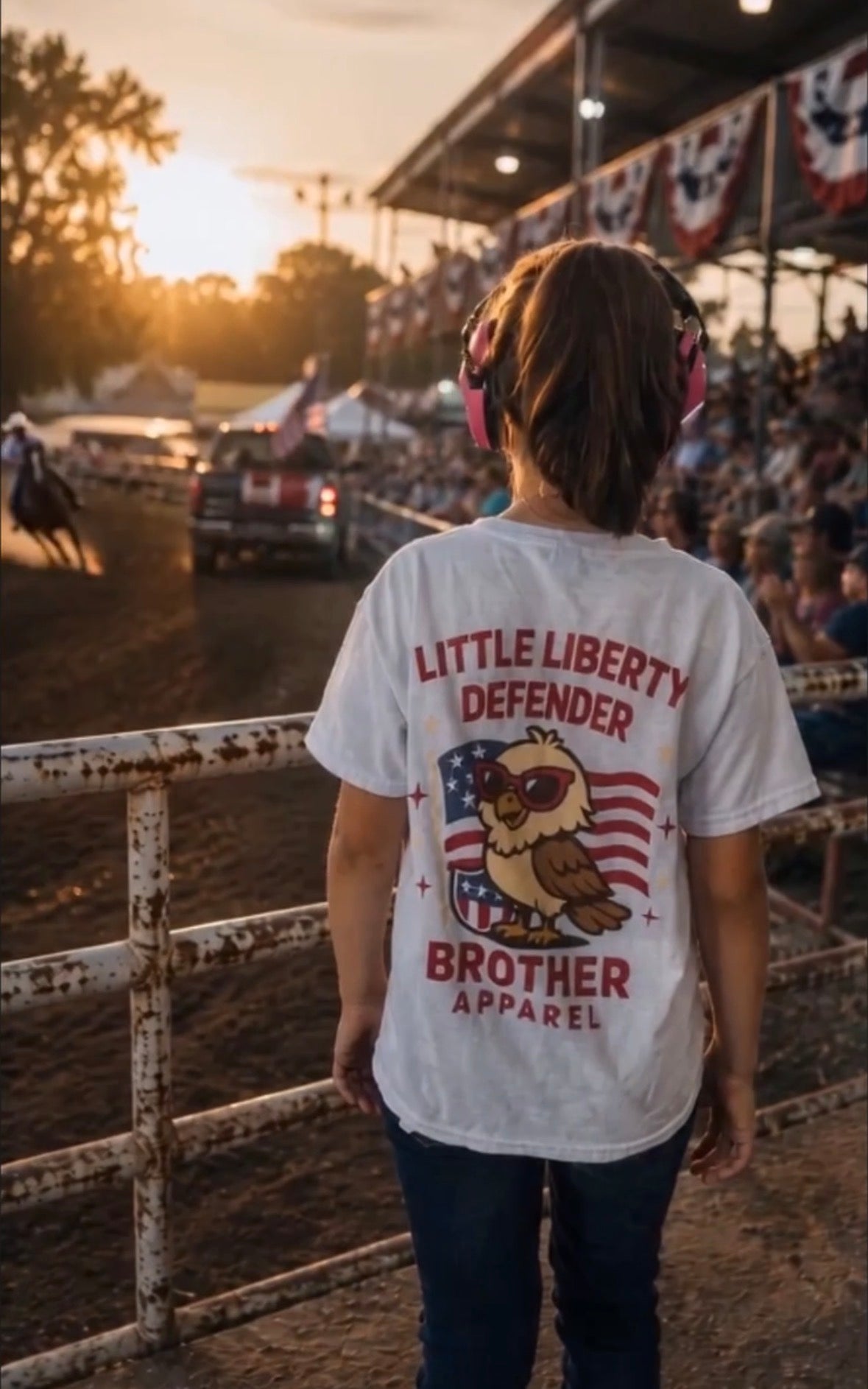 Little Liberty Defender Kids Tee
