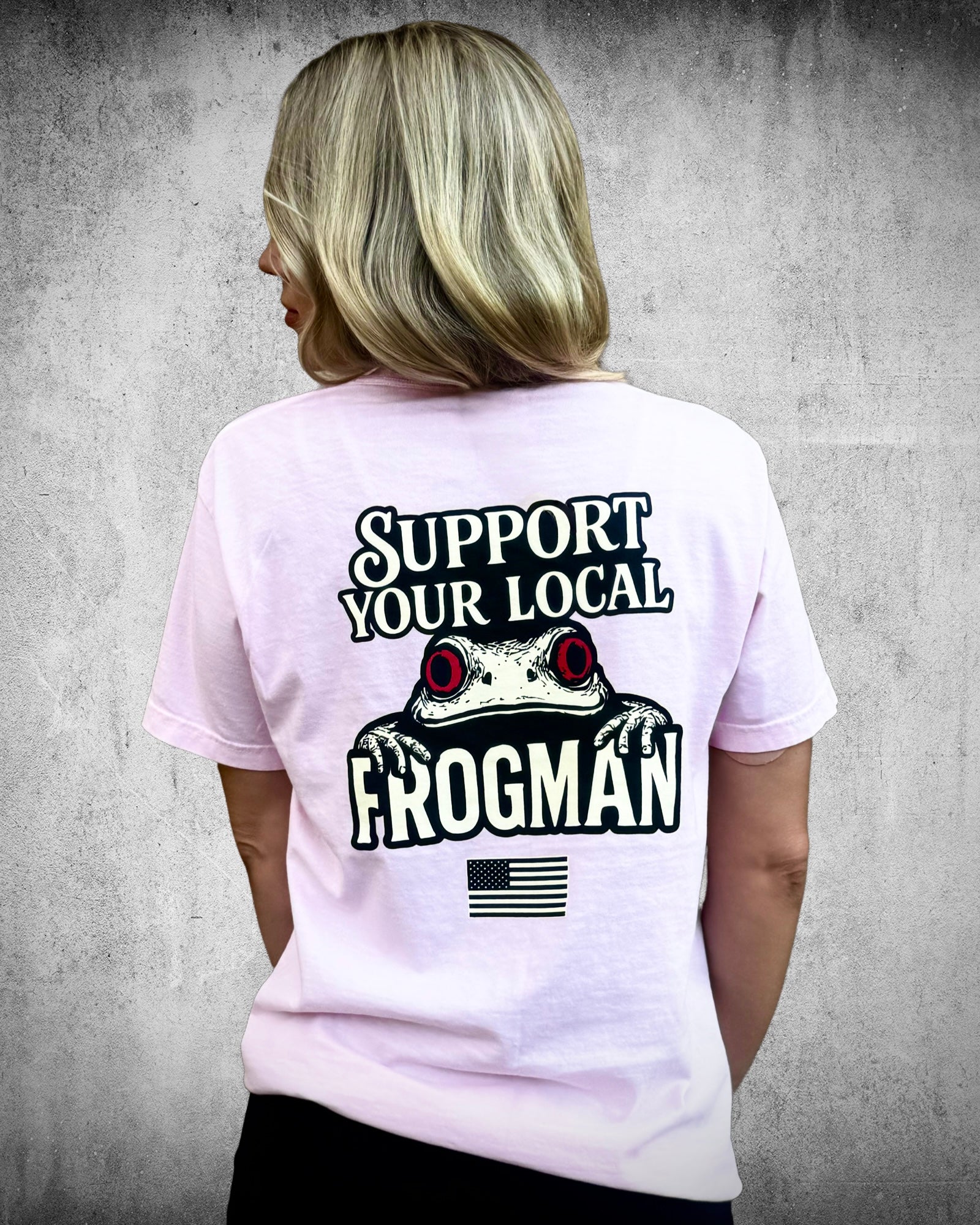 “SUPPORT YOUR LOCAL FROGMAN” Tee