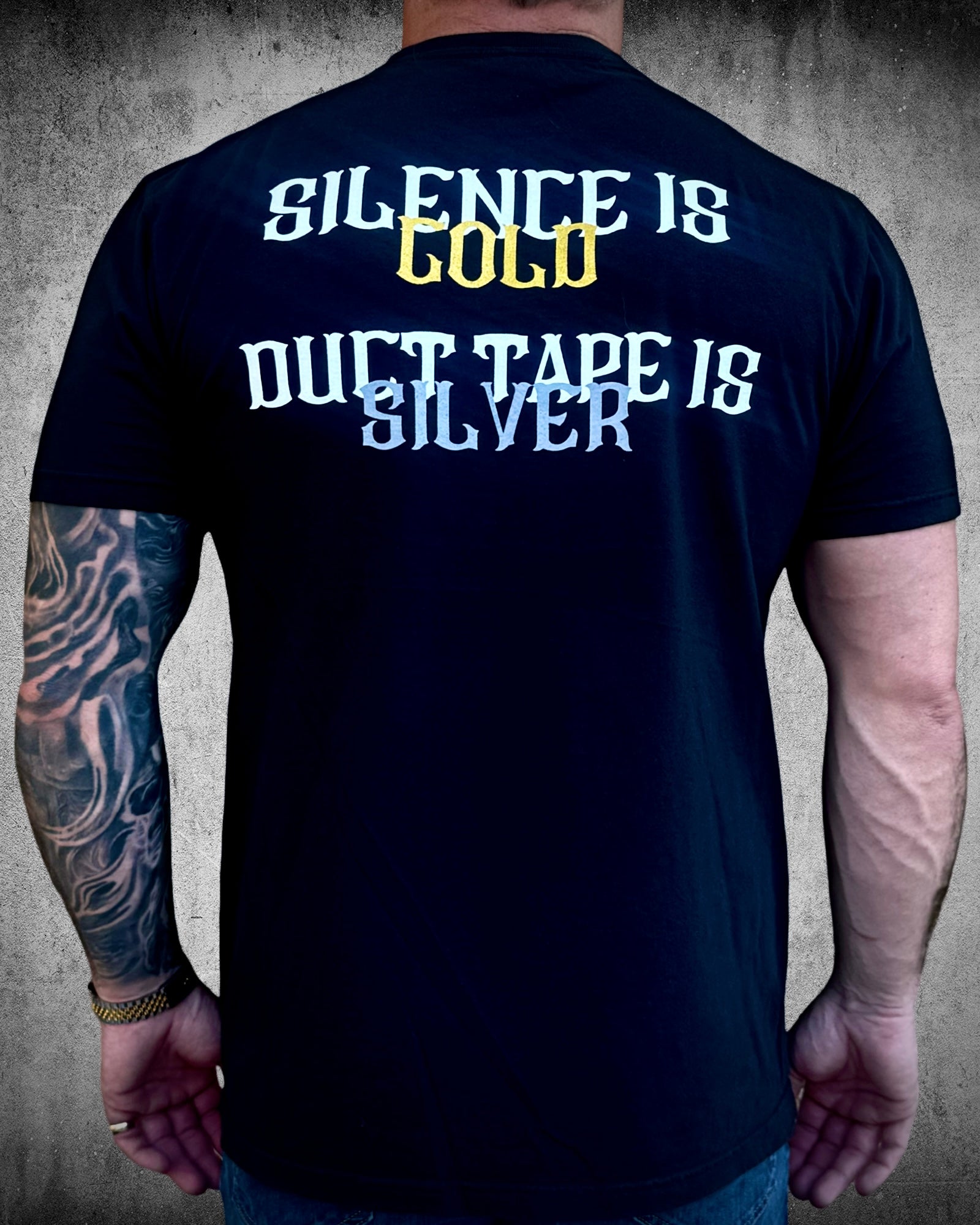 Keep Your Mouth Shut Tee – Heavyweight Patriotic Graphic T-Shirt