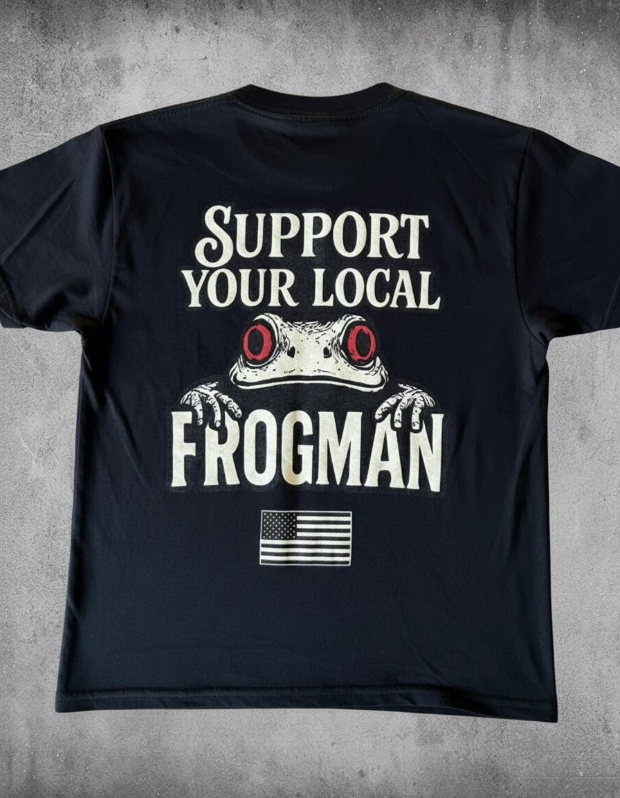 "Support Your Local Frogman" Tee (KIDS)