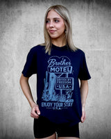 Brother Motel Black Tee