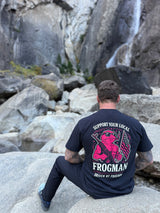 Support Your Local Frogman Heavyweight Tee