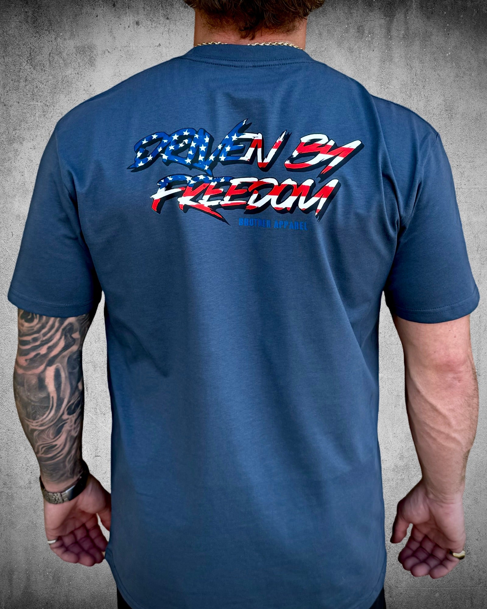 Driven By Freedom Heavyweight Tee