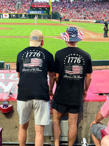 1776 Because of the Brave Patriotic Tee
